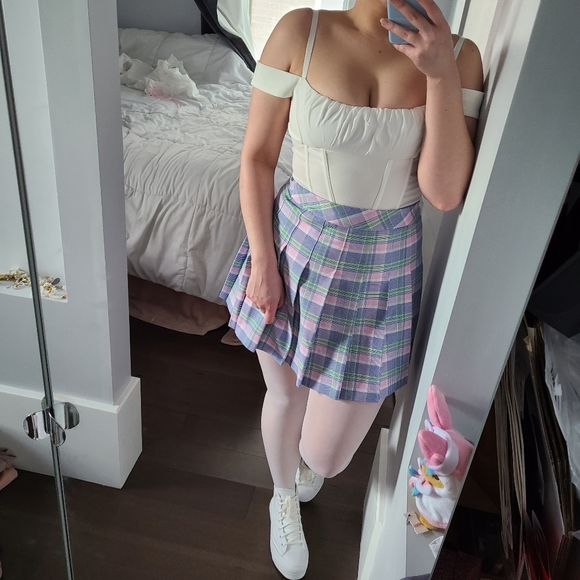 NWT i am gia bridget top in white - Picture 2 of 8